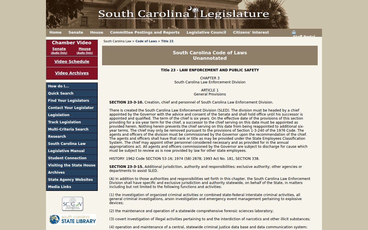 Edgefield County sex offender registry criminal law source