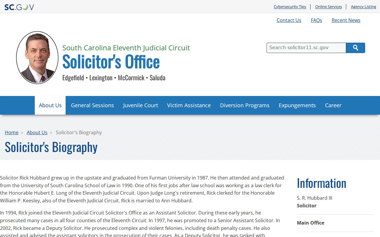 Johnston criminal history and Eleventh Circuit Solicitor record route